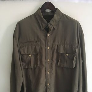 Guide's Choice Fishing Shirt - olive green